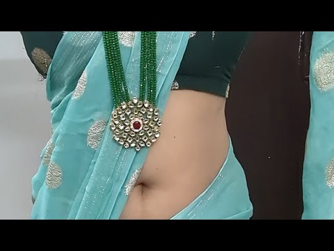Saree draping || Saree wearing easy steps || Draping style || #sareedraping