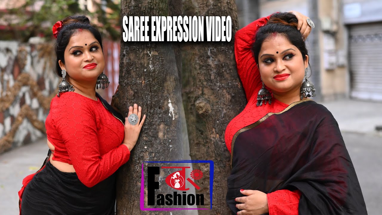 Saree Fashion | Saree Lover | Saree Sundori | Bong Saree / BONG FASHION / BLACK SAREE