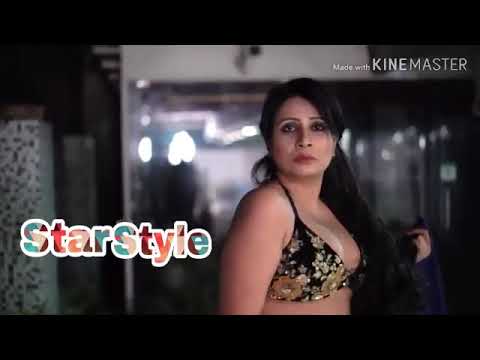 Saree Lover | Natasha | Hot & Bold Saree Photoshoot Video | Blue