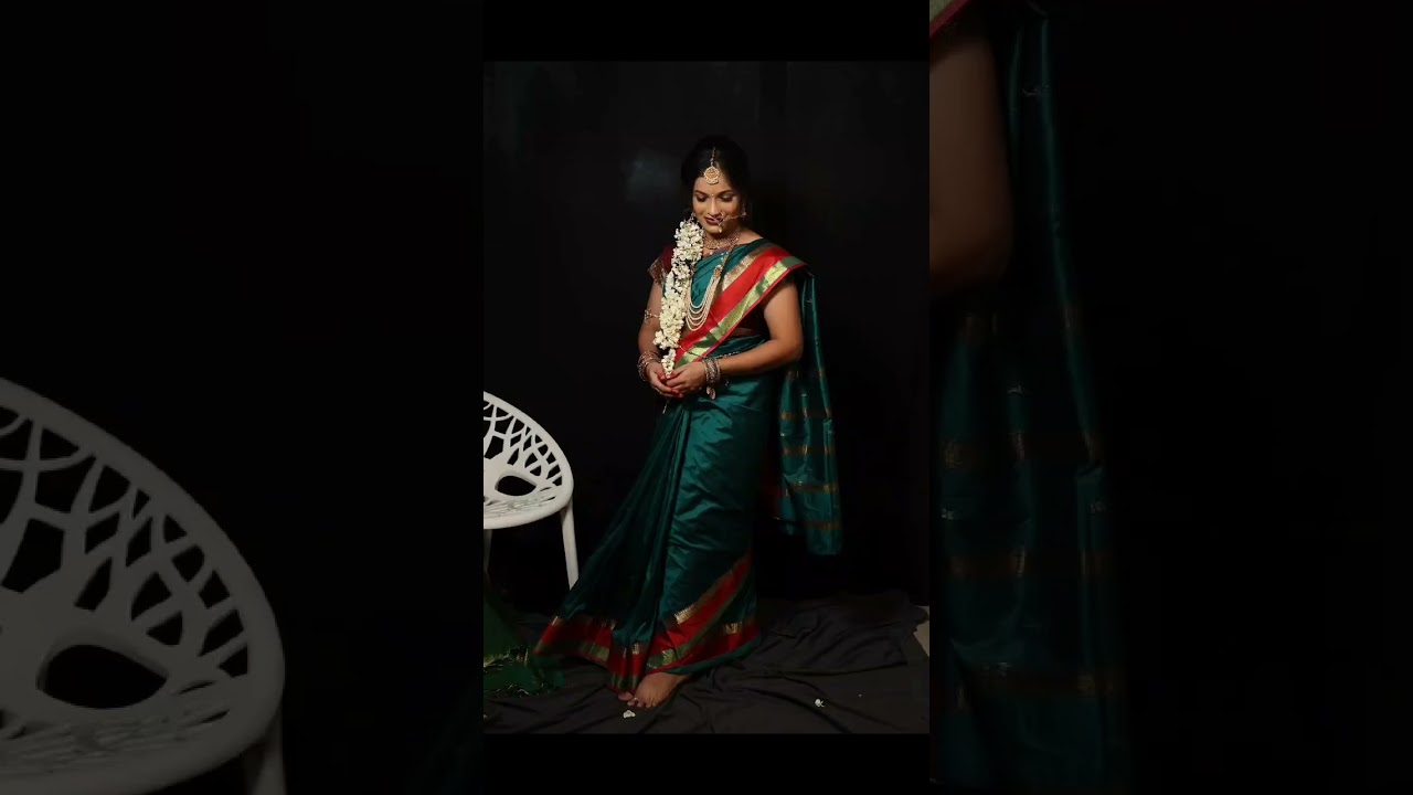 saree lover# viral video # full coverage mekup