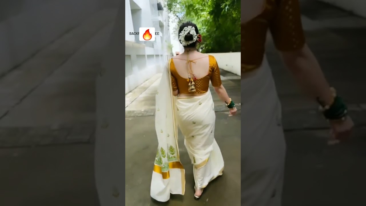 saree navel queen🔥 #saree #beauty #tiktok #navel🔥 #addicted #Indian #reels #trends #dance #backless