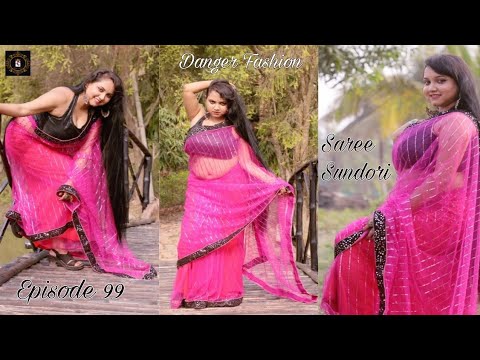 Saree Sundori | Episode 99 | Varsha Mallick | New Purple Polyester Saree | Danger Fashion Vlogs 2024