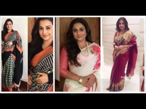 Saree Tips for Plus Size women | Top Vidya Balan Sarees for Plus Size Fashion