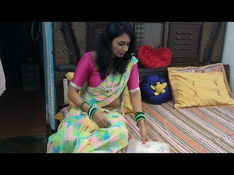 💕Saree Vlog💕 Aaj maine ghar ke liye kya kharida