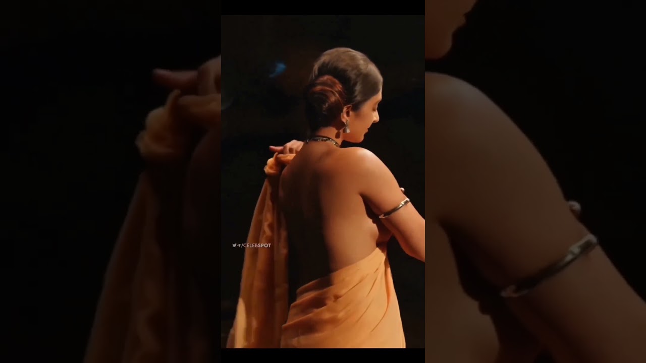 Saree without blouse is a tradition followed in various parts of rural India #trend #amazing #saree