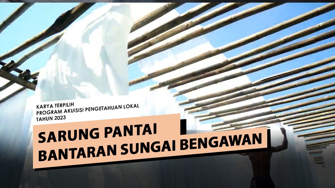 Sarung Pantai Bantaran Sungai Bengawan