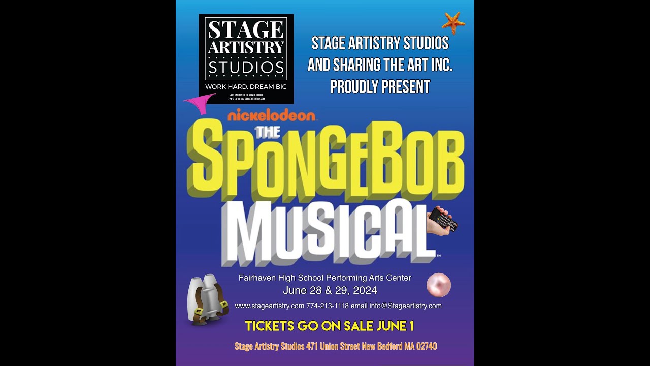 SAS Presents The Spongebob Musical Promo