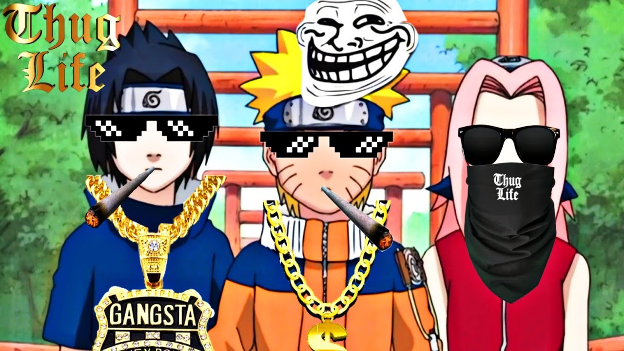 Sasuke Become a Sigma 😂🔥😈 || Naruto Thug Life Moment 😂🤣 Naruto Funny Moments In Hindi Dubbed ||