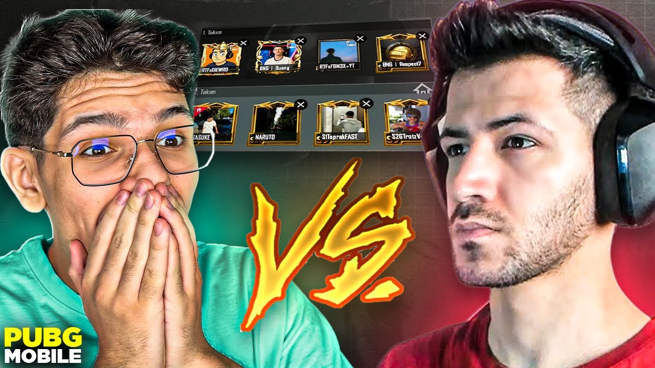 SASUKE TEAM VS BUANG TEAM! SAĞLAM VS - PUBG MOBİLE