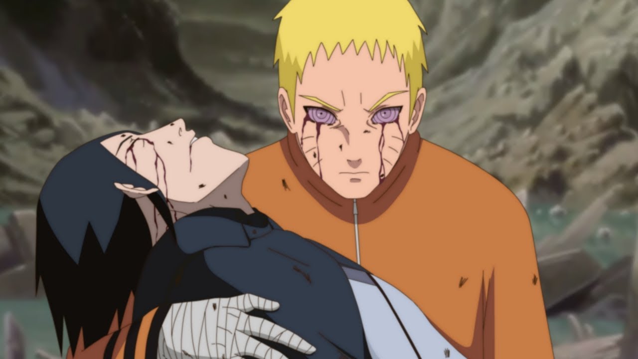 SASUKE'S DEATH in anime Boruto - Naruto took Sasuke's eyes | Boruto Episode Fan Animation