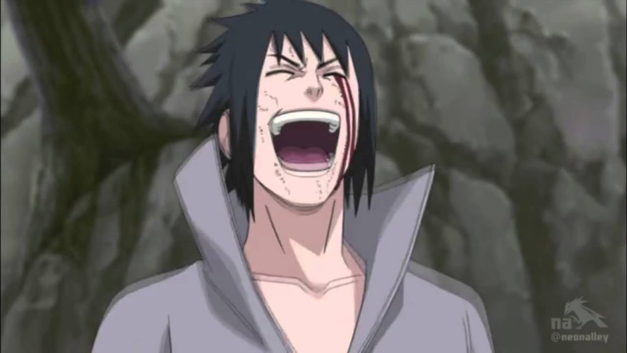 Sasuke's Evil Laugh - English Dub