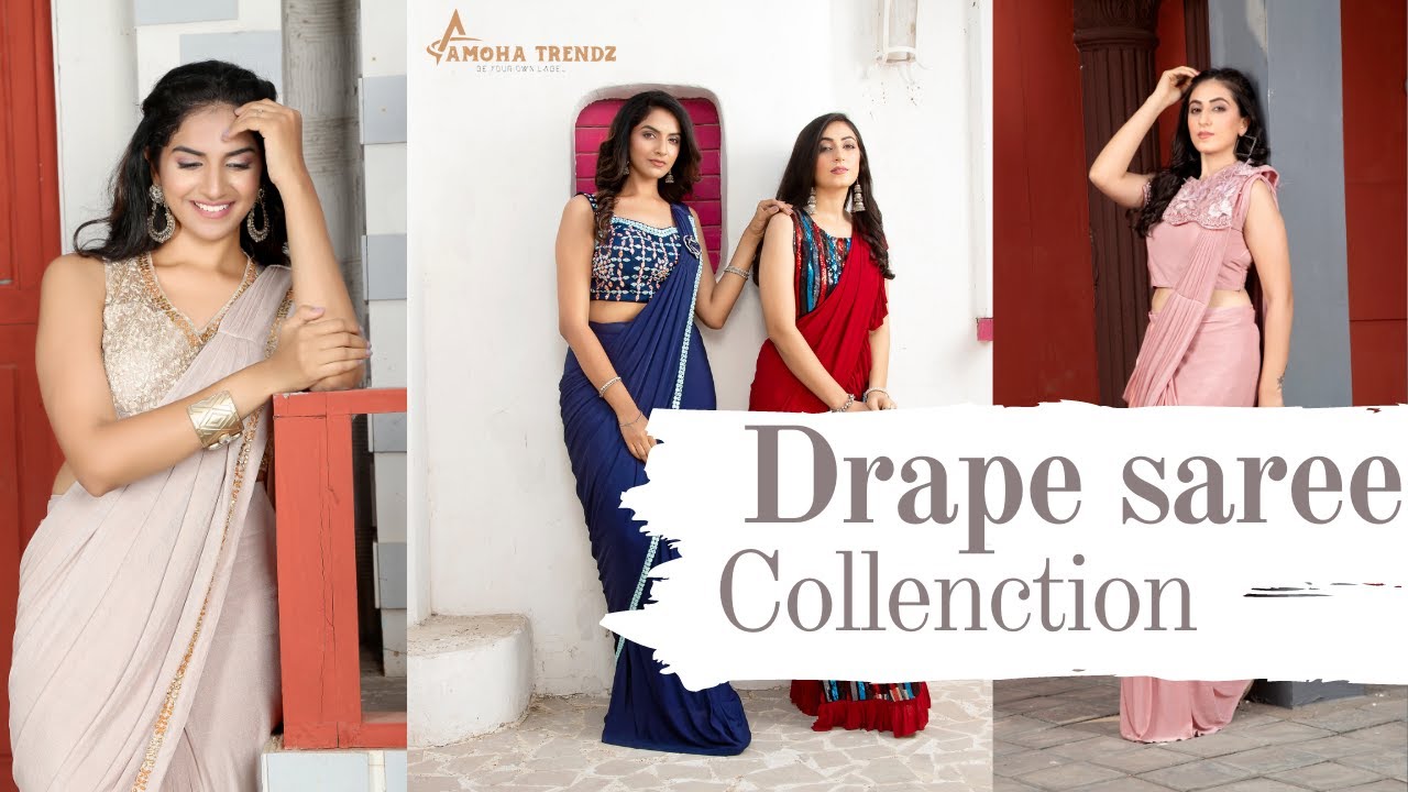 Satin Saree Teaser | Unique Saree Collection | Nice Saree Collection | Amoha Trendz