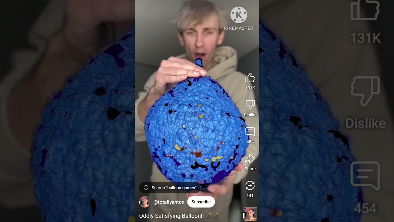 Satisfying Balloon With Klasky Csupo Robot Logo