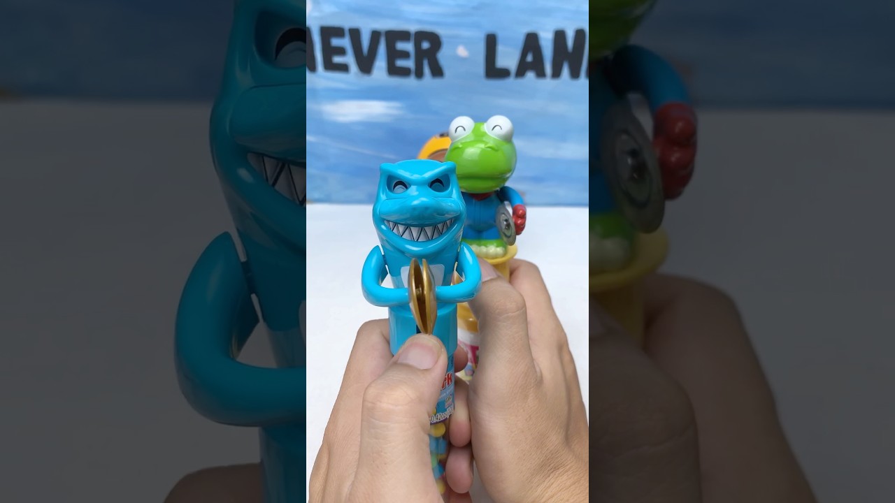Satisfying Miniature Poro Wacky shark Cady Toys | ASMR Video #shorts
