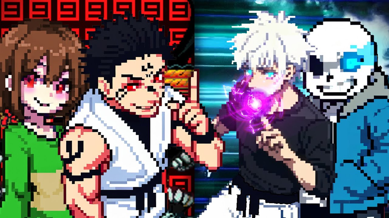 Satoru Gojo vs Sukuna, but its Undertale