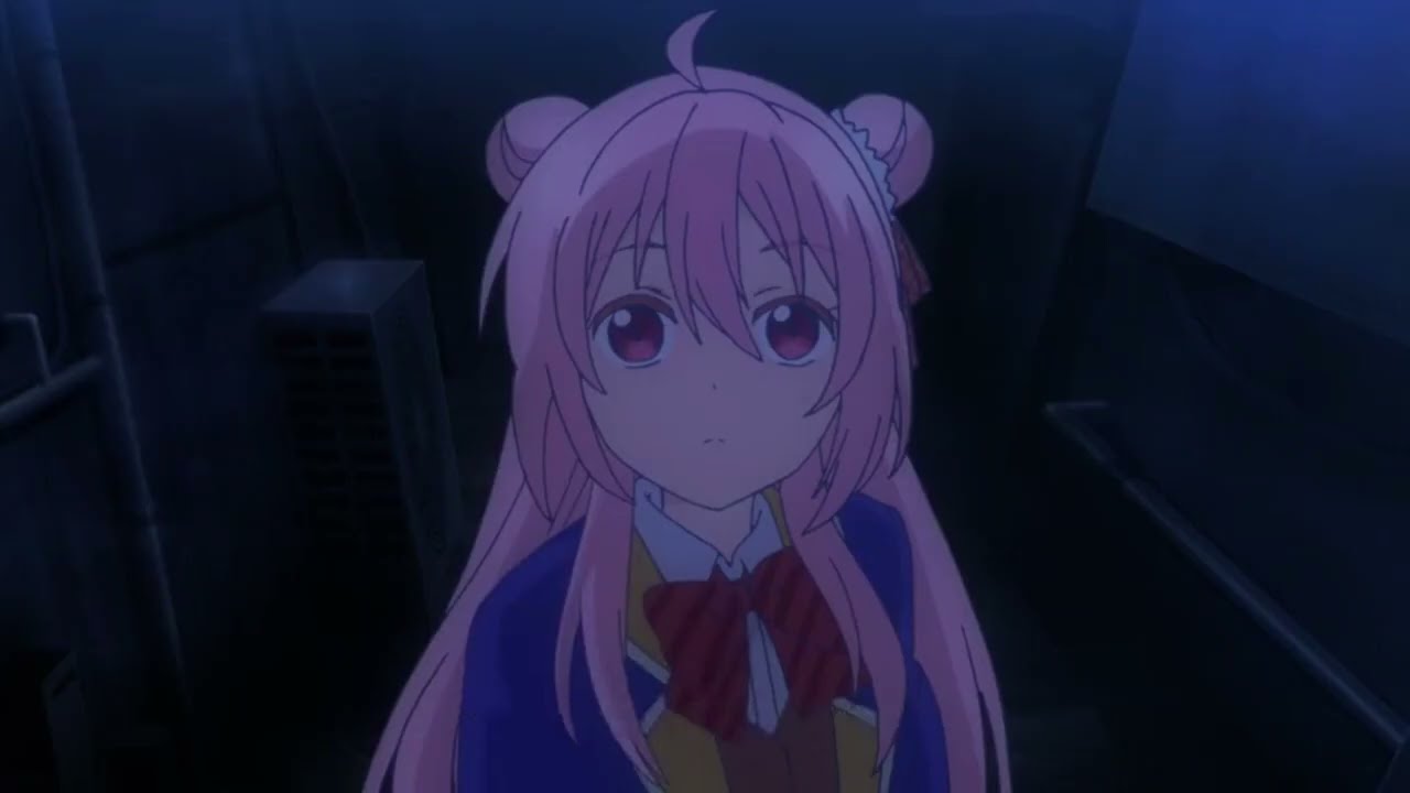 Satou Encounters Her Teacher in an Alley (