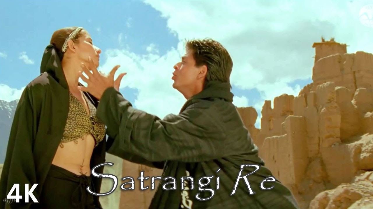 Satrangi Re | 4K Video | Shahrukh Khan | Manisha Koirala |🎧HD Audio | Kavita Krishnamurthy | Sonu N.