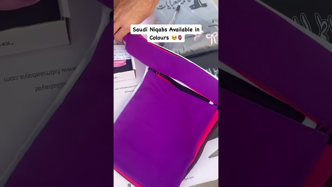 Saudi Niqabs || Short Niqabs Available || WhatsApp us 03170994719 #saudiniqab #niqab