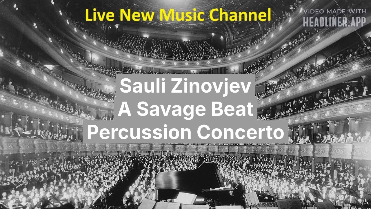 Sauli Zinovjev: A Savage Beat (Percussion Concerto)