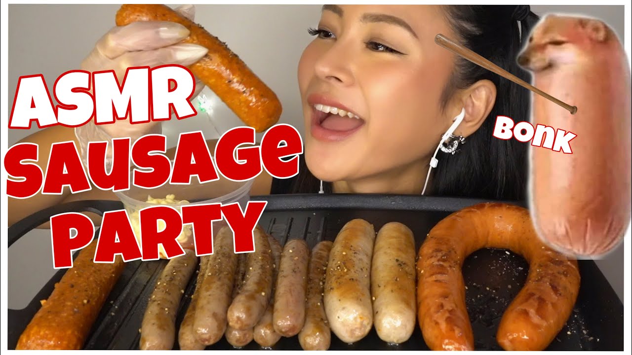 SAUSAGE party🌭咀嚼音/ Eating Sounds / 먹방 / モッパン / Mukbang