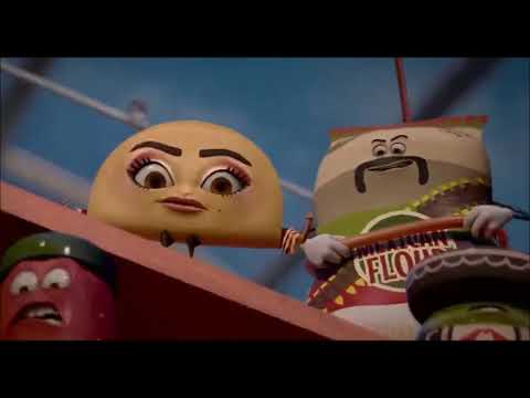 Sausage Party Final Battle With Cartoon SFX