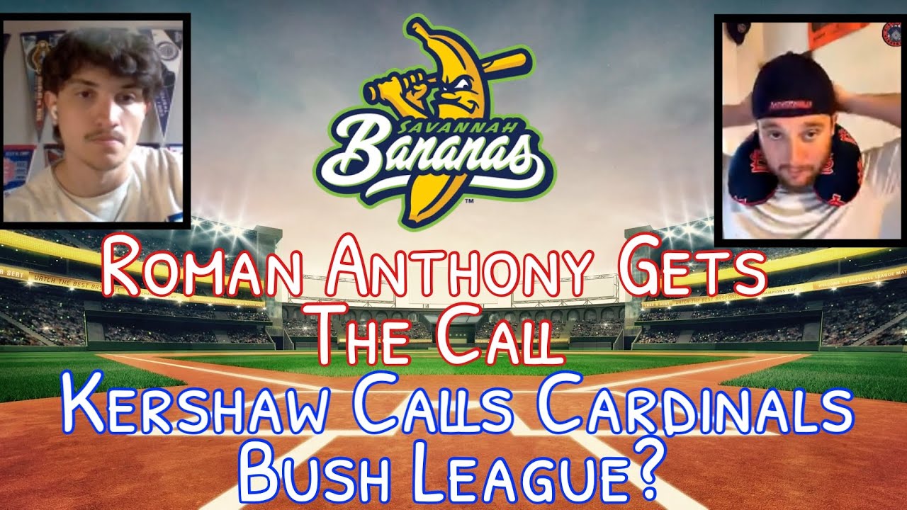 Savannah Bananas, Roman Anthony Gets The Call, College World Series Bracket, & More ⚾️