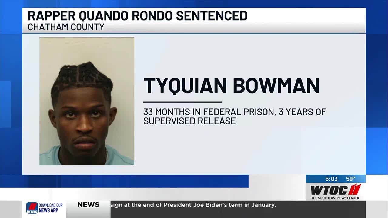 Savannah rapper Quando Rondo sentenced in federal case