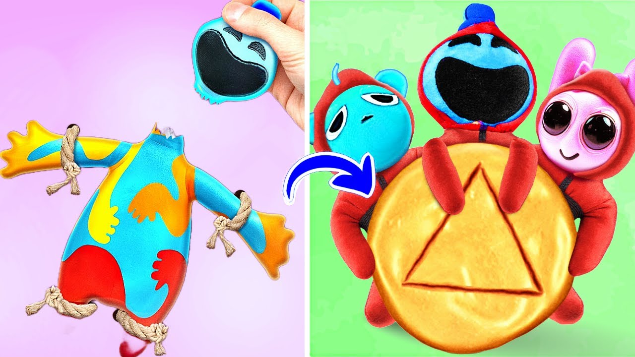 Save Doey the Doughman from Squid Game Sprunki! *Cardboard vs Paper Crafts*