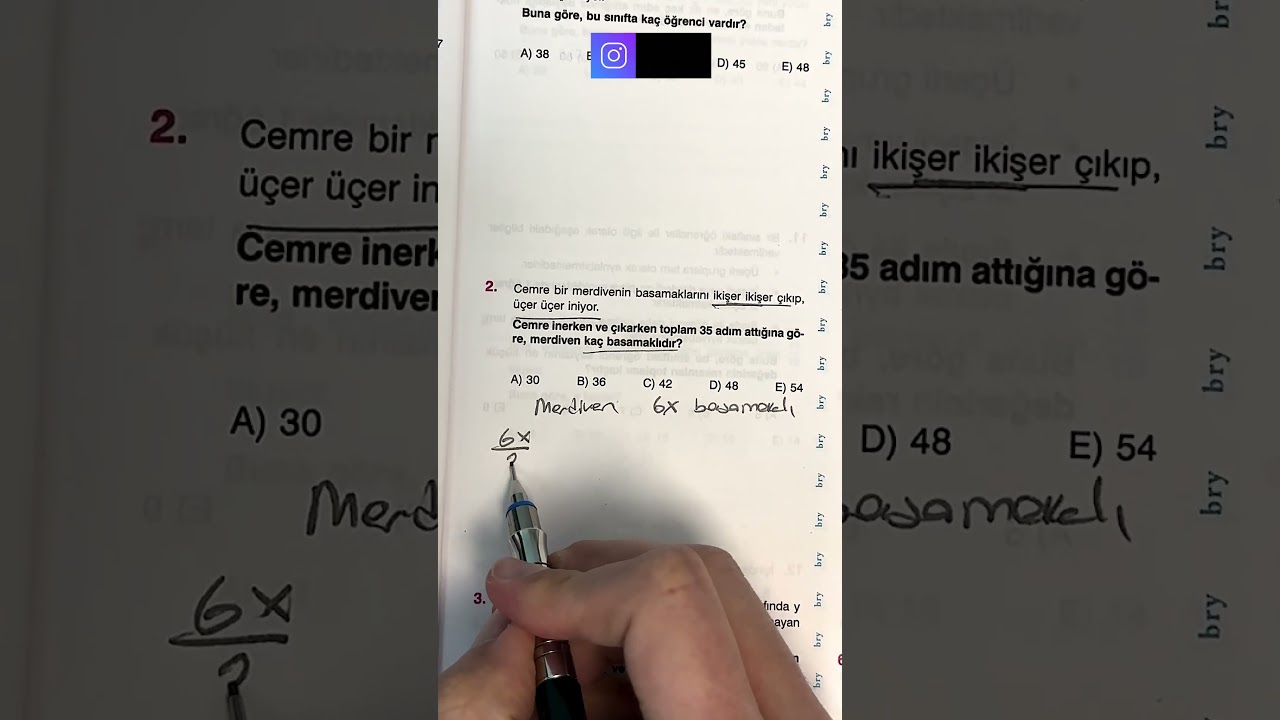 Sayı problemi popüler soru tipi #problemler #sayılarıöğreniyorum #sayılar #matematiksoruçözüm