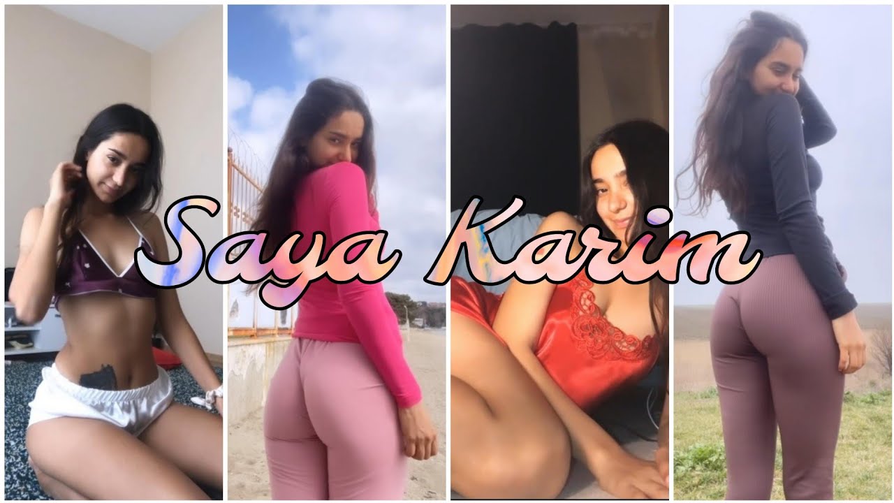 (Saya Karim) 18 years old Indian Muslim girl showing her sexy figure#reel #indian #tiktok #instagram