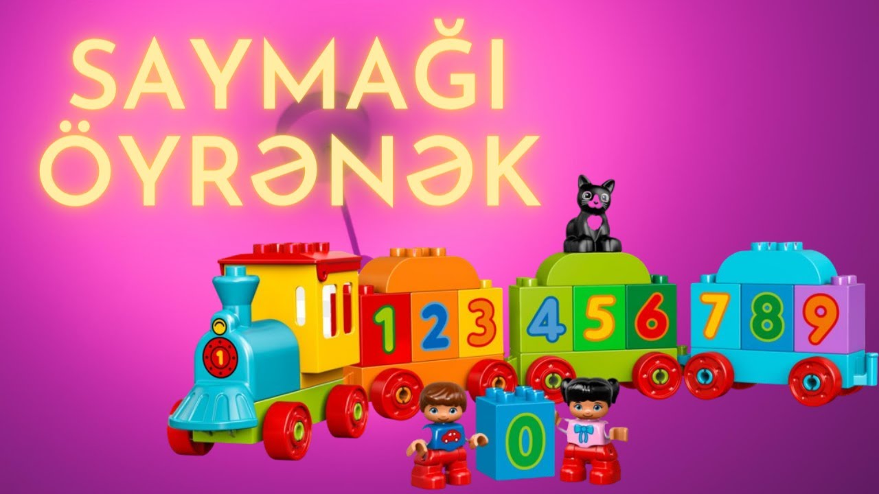 Saymaq Oyrenmek - Reqemleri Oyrenmek - LEGO DUPLO