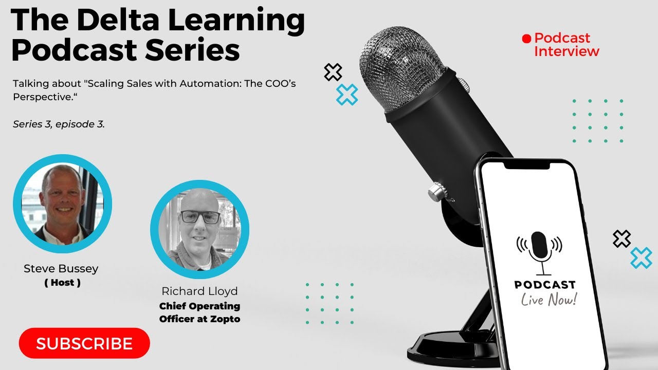Scaling Sales with Automation: The COO’s Perspective. With Richard Lloyd from Zopto.