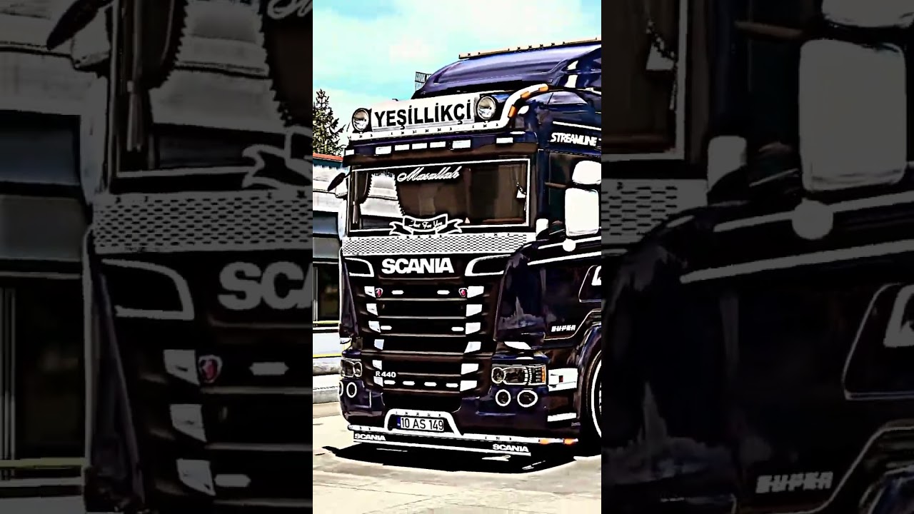 ScanıaR440 Kırkayak #shortvideo #trend #mobilgames #truck #v8 #trucks #scania #vabis  ets2