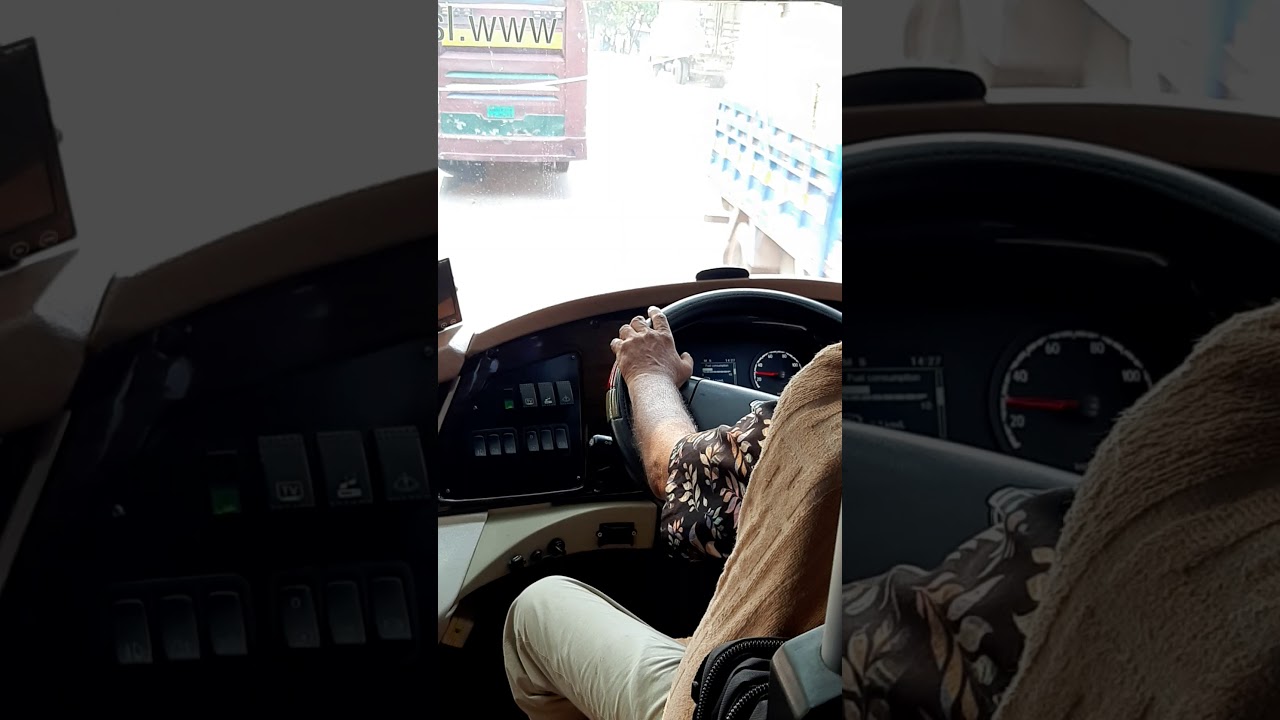 Scania Bus by Laksana Driving at Dhaka Aricha Highway. Royal Express (Dhaka to Meherpur)