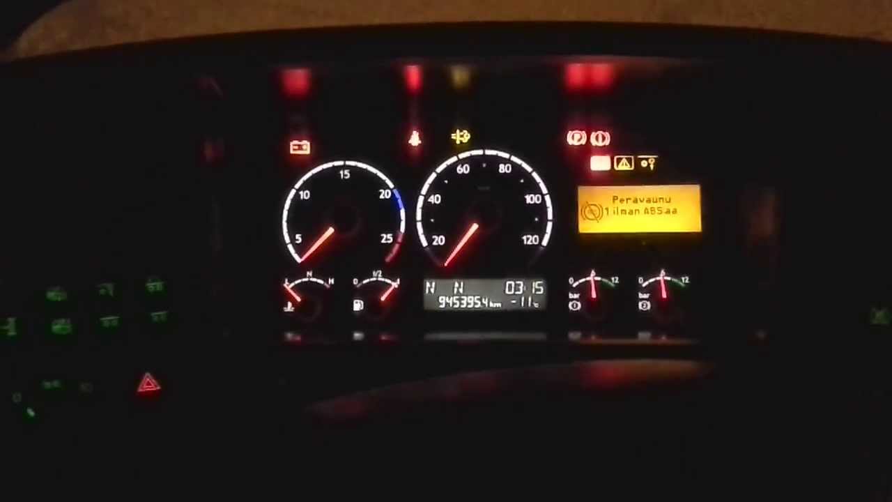 Scania R480 Cold start -11