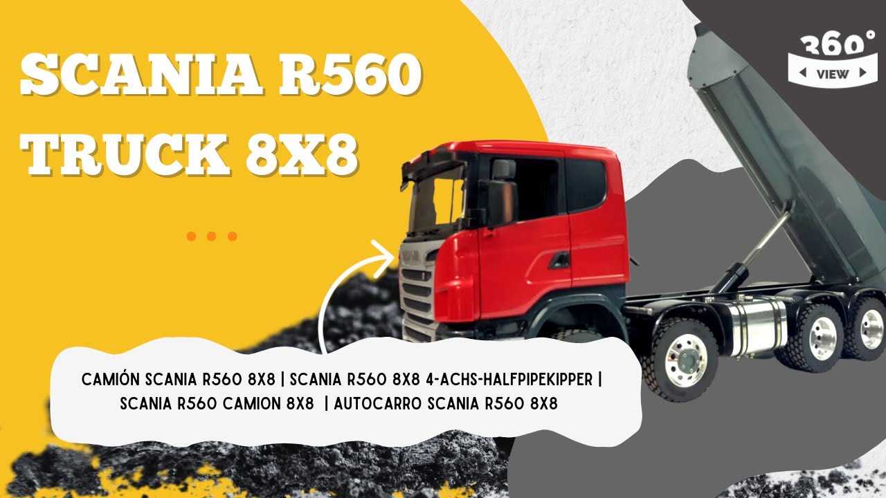 Scania R560 Truck 8x8 - 360º | MAGOM HRC