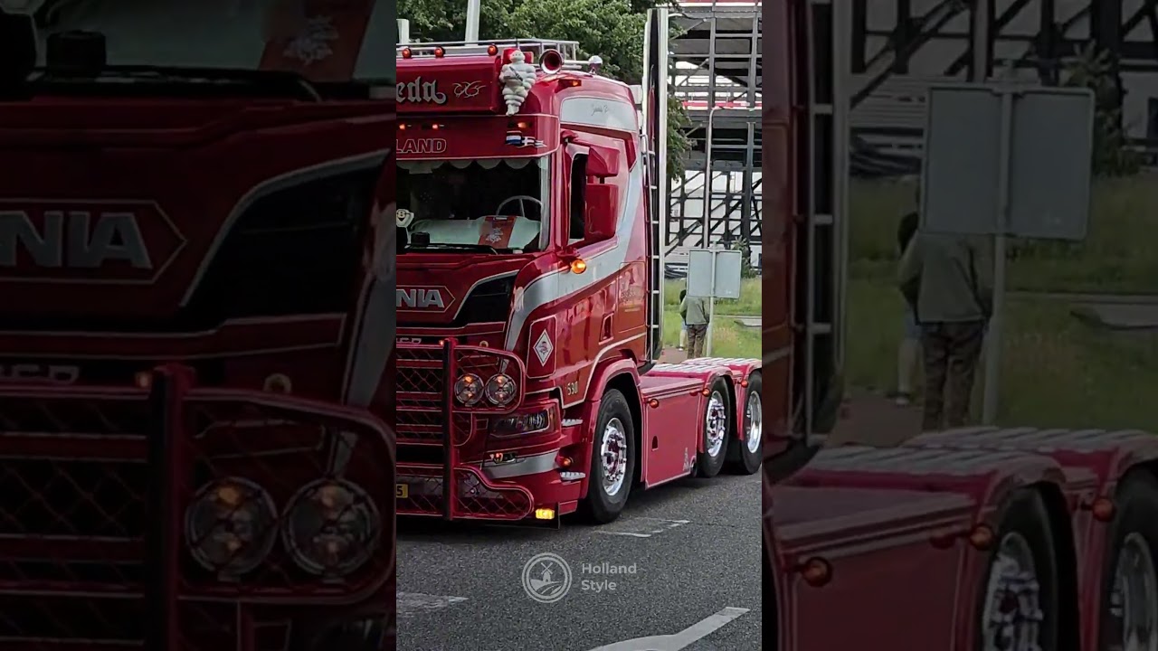 SCANIA V8 WEEDA - #Scania #Weeda #HollandStyle #Shorts #Truck #ScaniaV8 #Truckshow #trucking