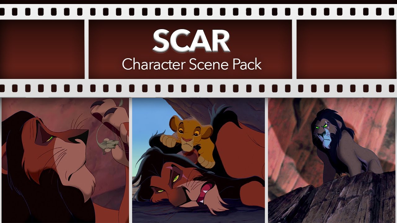 Scar - “The Lion King” || HD Scene Pack (Part 1/4)