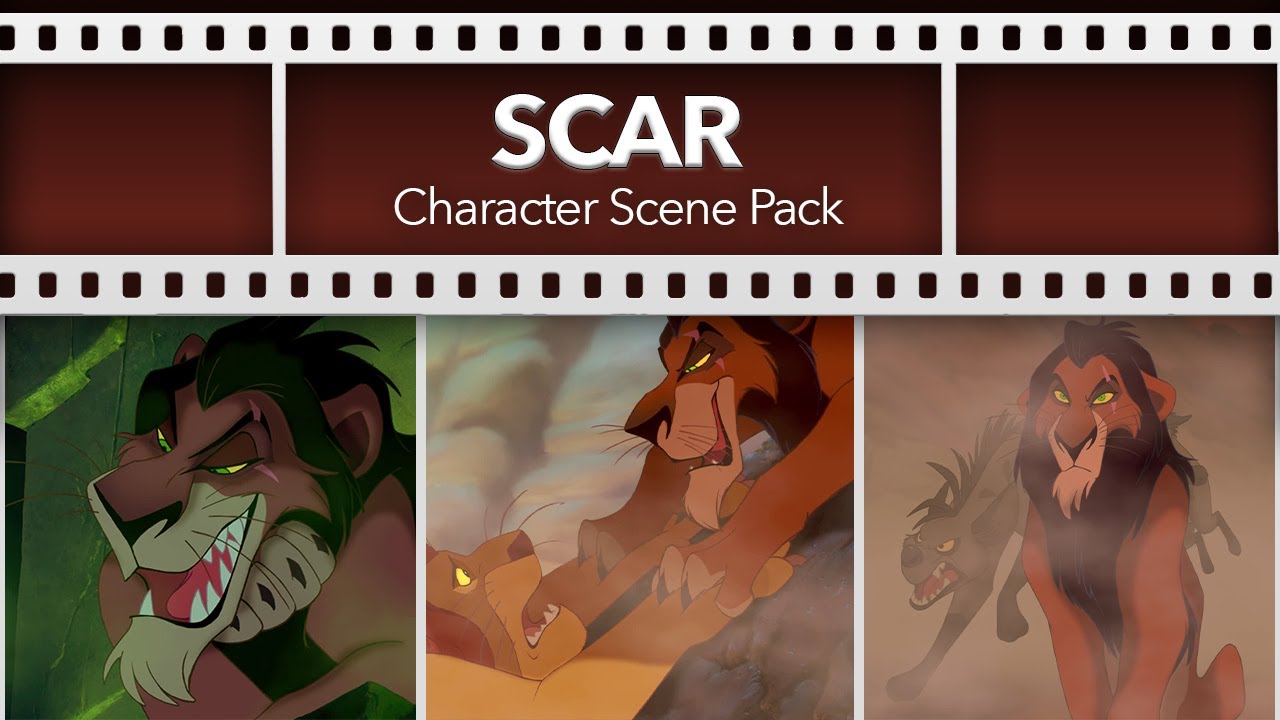 Scar - “The Lion King” || HD Scene Pack (Part 2/4)