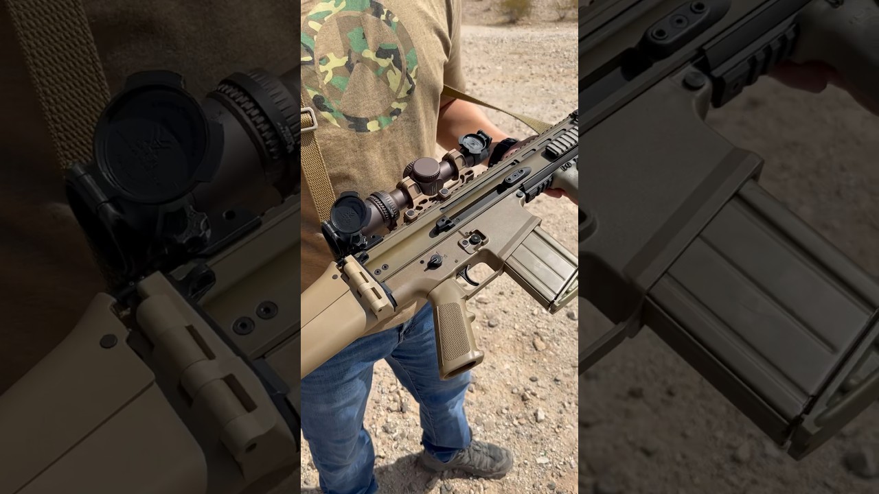 Scar 17s RCH! Bought it because of MW2 2009😂 #guns #SCAR #308 #mw2