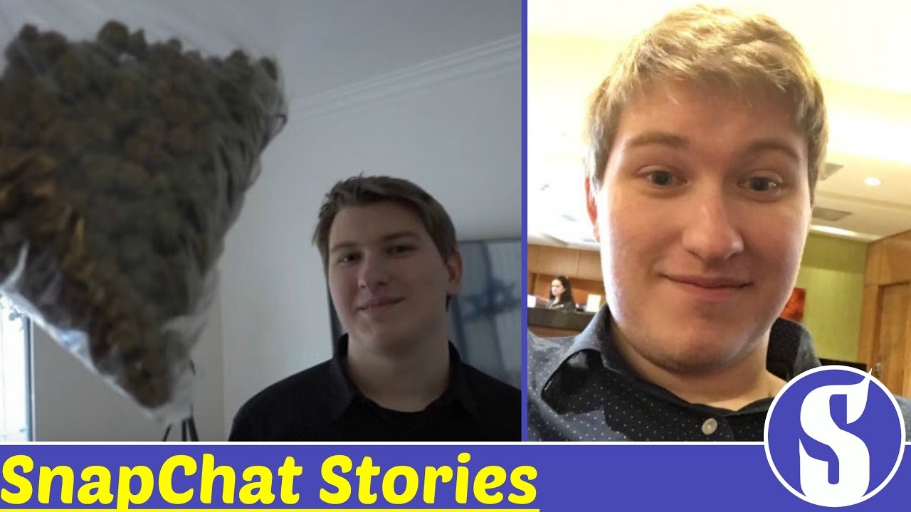 Scarce GETS HIGH On Snapchat! Ft. Zoie Burgher & Abigale Mandler - SLTR Snapchat Stories