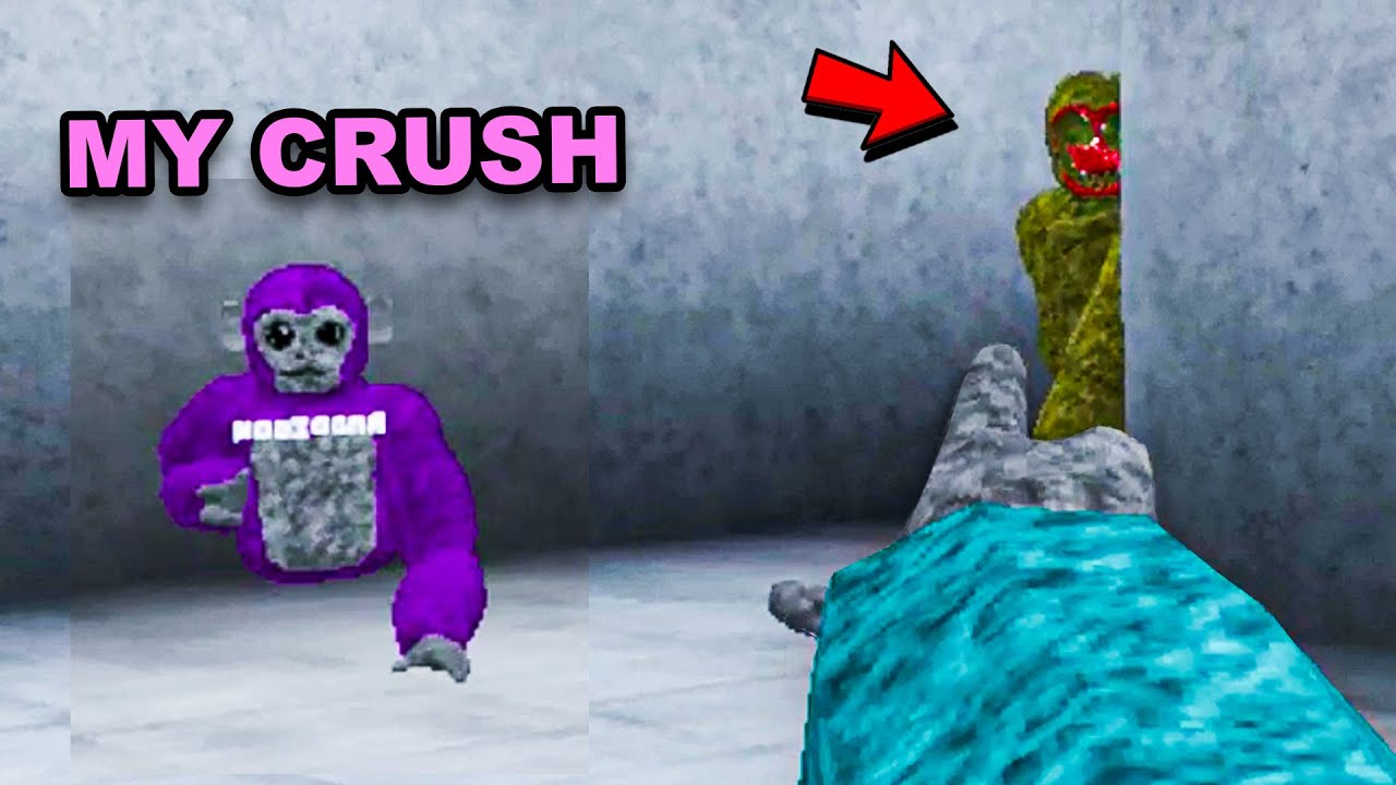Scary Baboon With My CRUSH