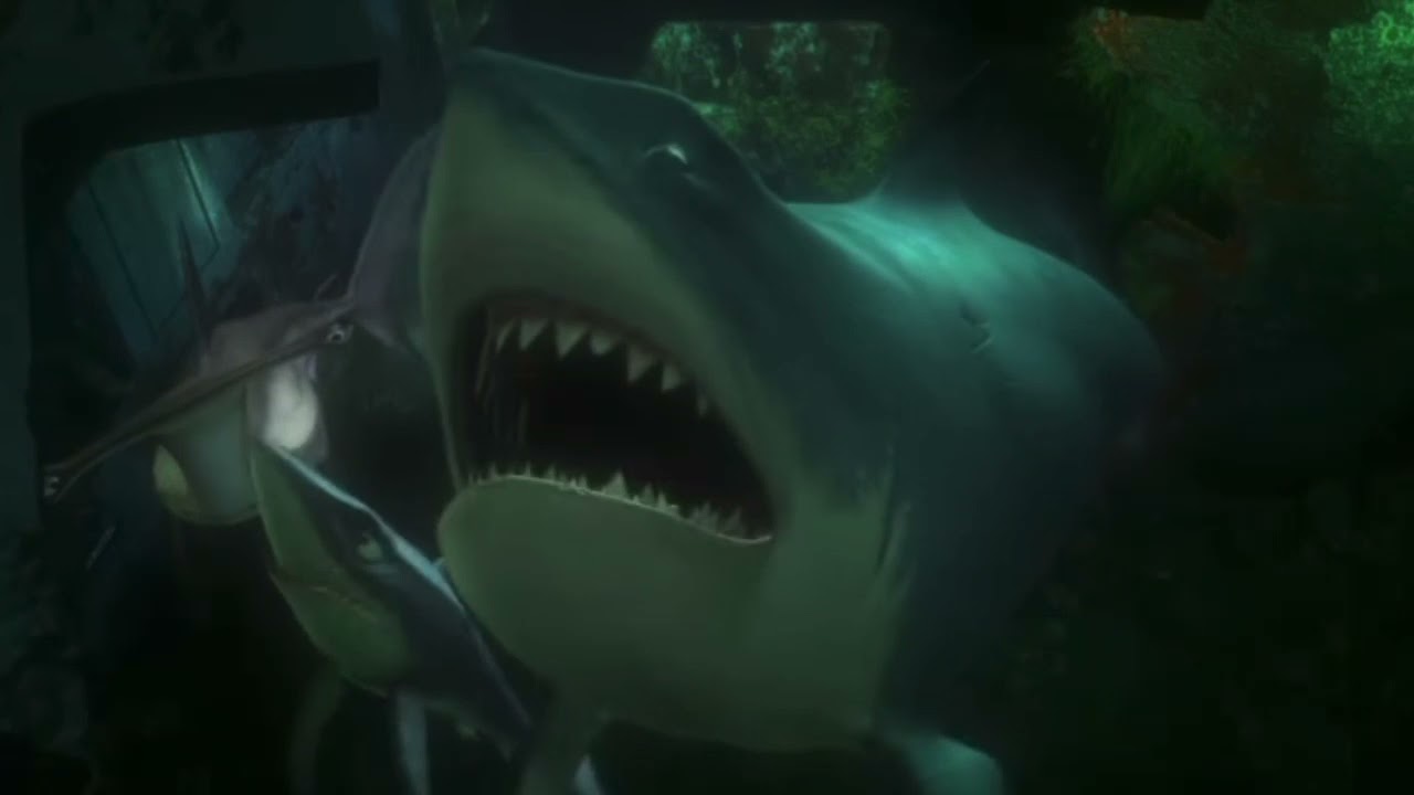 Scary Shark Crying by Gari Copiseelivi