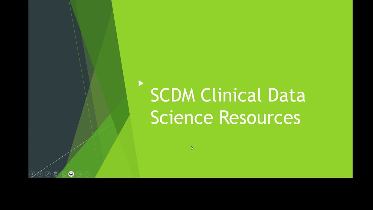 SCDM Clinical Data Science Resources