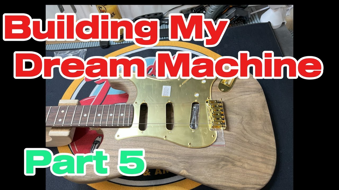 Schecter Dream Machine: Building an 80s-Inspired Electric Guitar from Scratch! Part 5