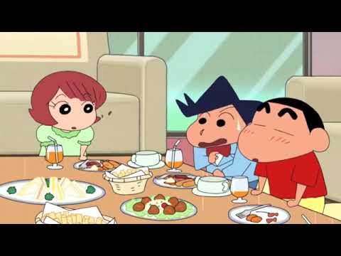 schin chan funny video l shinchan cartoon l schin chan friends l barbie dream house.christmas party.