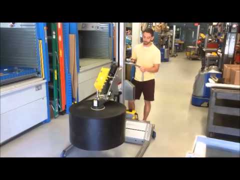 Schlumpf Electric Roll Handler (400lb Capacity)