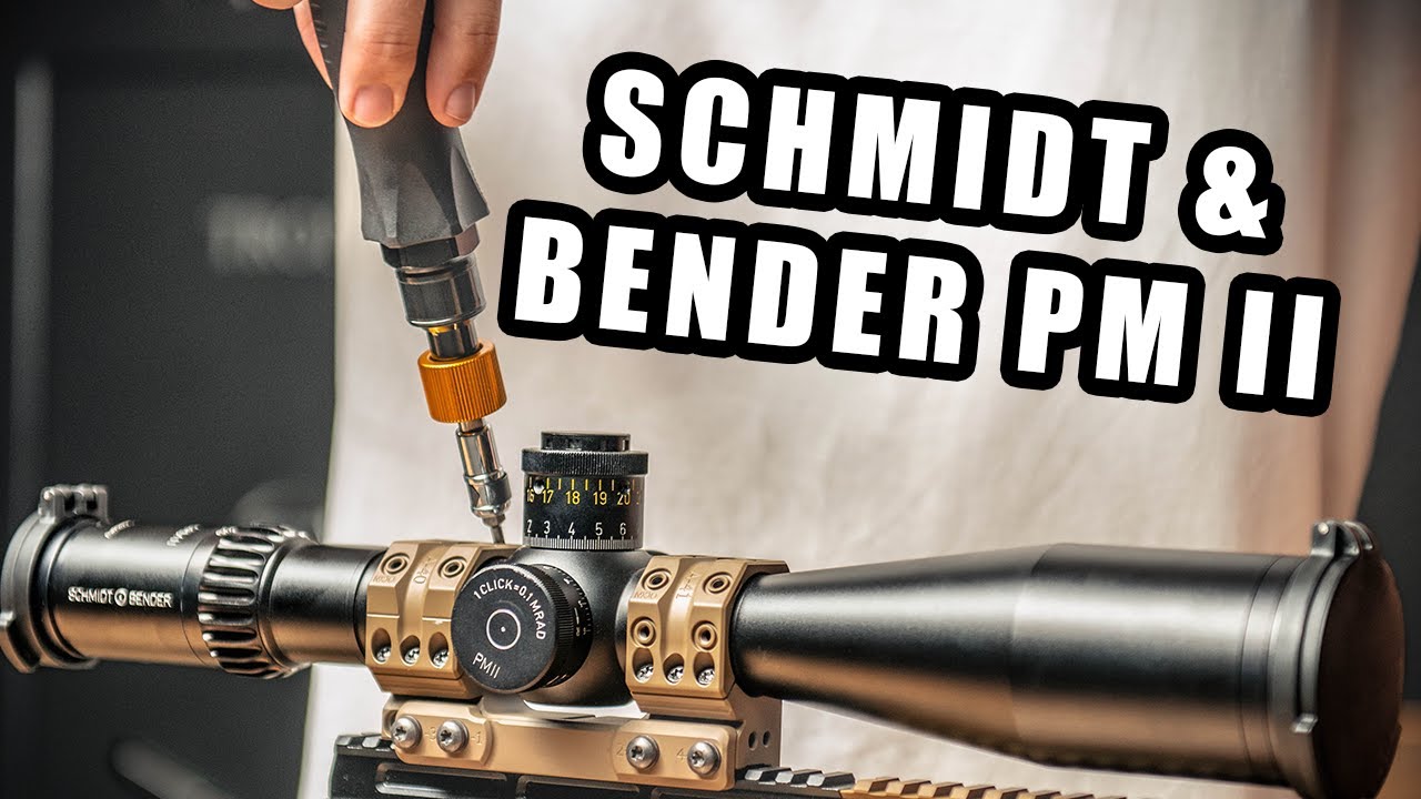 SCHMIDT & BENDER PM II 5-25x56 SNIPER SCOPE | OVERVIEW 4K