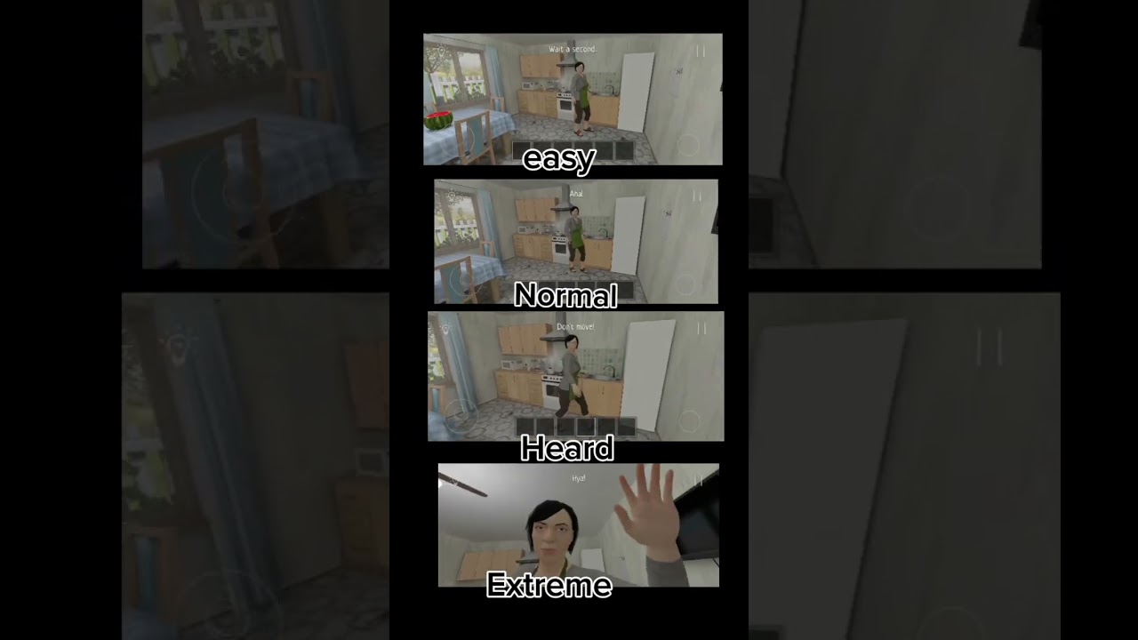 School boy run away easy Normal Heard Extreme