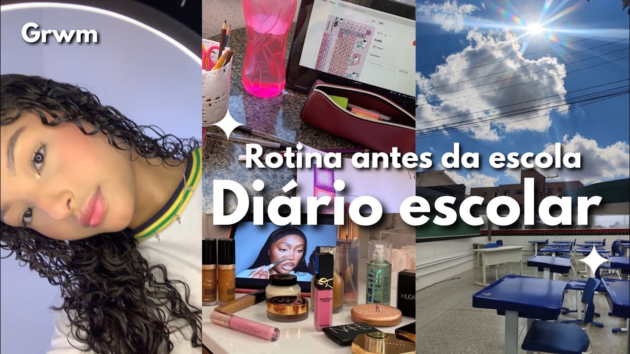 SCHOOL DIARY 3+get ready with me, my routine before school 🎀🏫